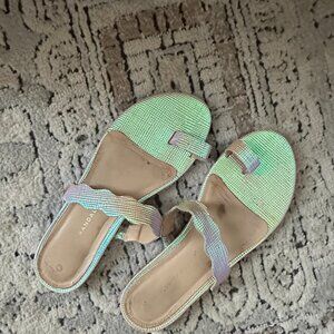 Loeffler Randall Iridescent Sandals